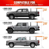 Pickup Truck Bed Cargo Racks for Toyota Tacoma(05-23) | Toyota Tundra(22-25) | Jeep Gladiator JT(20-25)| Yzona